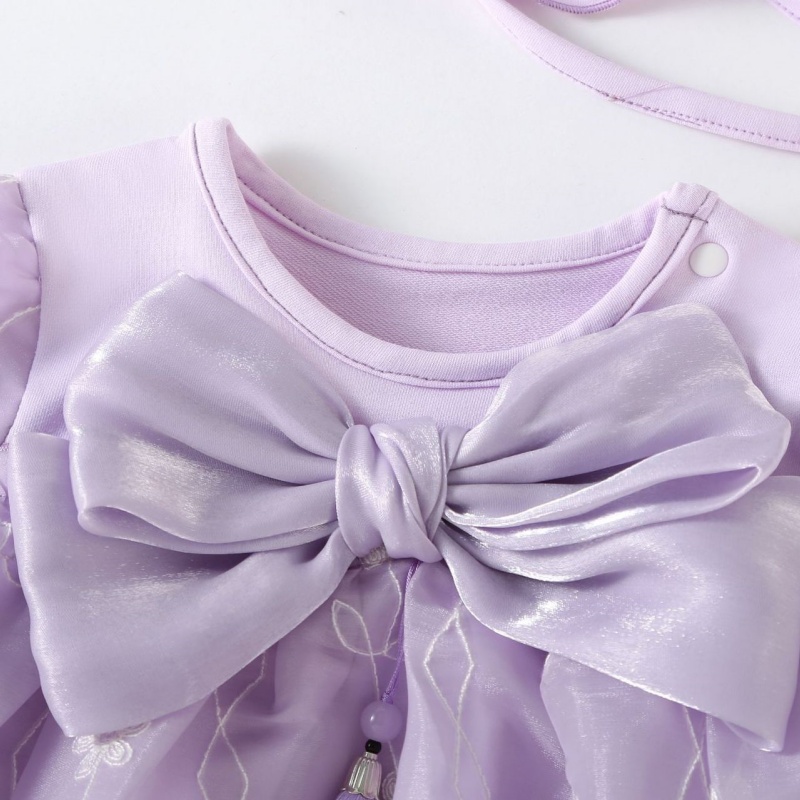 Baby Girl Big Bow Bodysuit with Hat