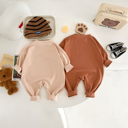 Baby Cute Bear Casual Romper
