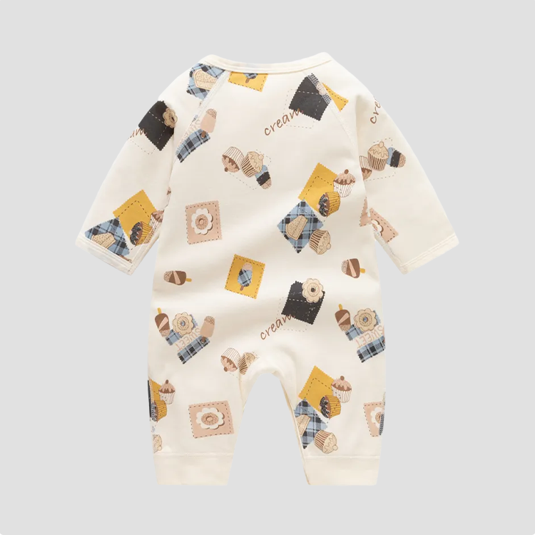 Newborn Baby Ice Cream Cake Strappy Romper