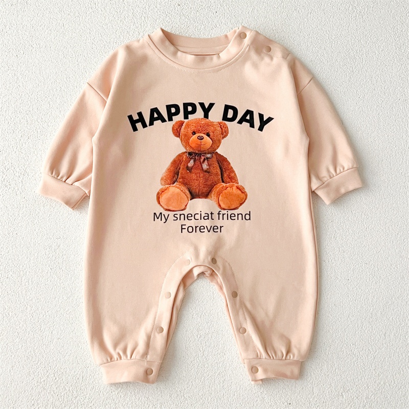 Baby Cute Bear Casual Romper