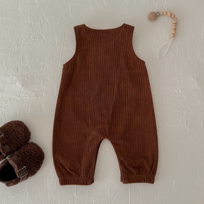 Christmas Santa Embroidered Baby Bodysuit Romper