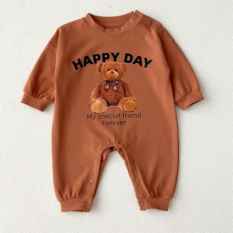Baby Cute Bear Casual Romper