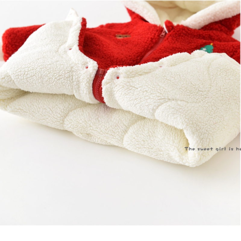 Baby Boy Christmas Warm Romper