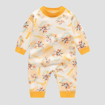 Newborn Baby Dragon Romper