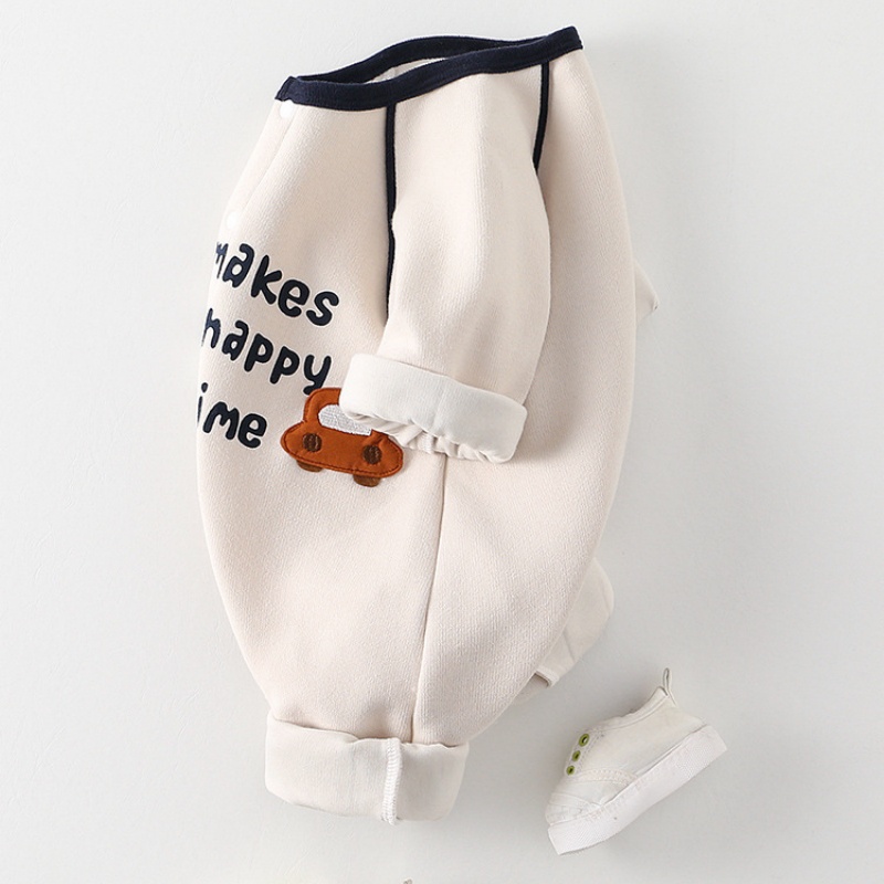 Baby Boy Korean Style Long Sleeve Romper