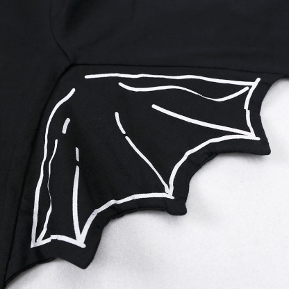 Halloween Bat Sleeve Baby Romper Jumpsuit