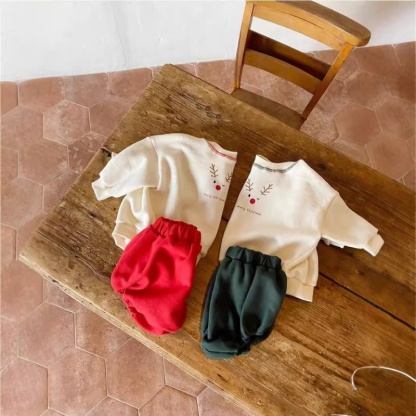 Christmas Outfit Baby Two Piece Set