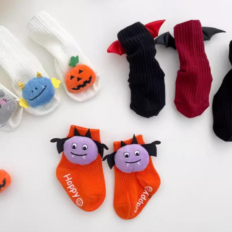 Halloween Cartoon Non Slip Baby Socks