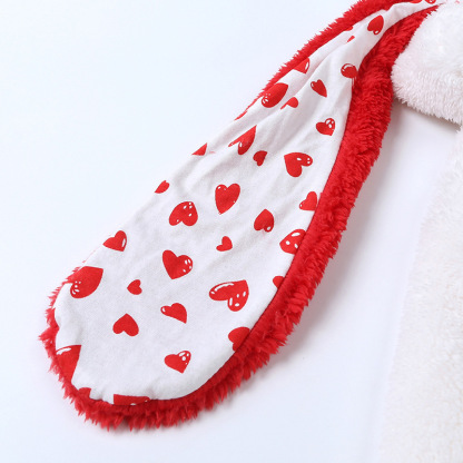 Bunny Plush Christmas Baby Romper Outfit