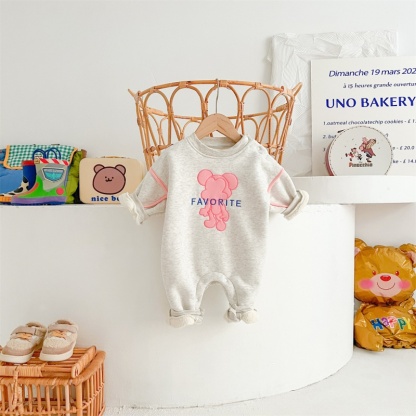 Baby Girl/Boy Personalised Alphabet Romper