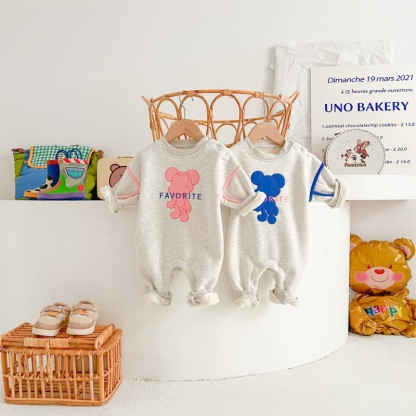 Baby Girl/Boy Personalised Alphabet Romper