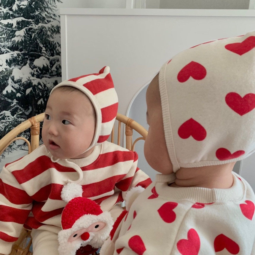 Baby Christmas Theme Bodysuit Set