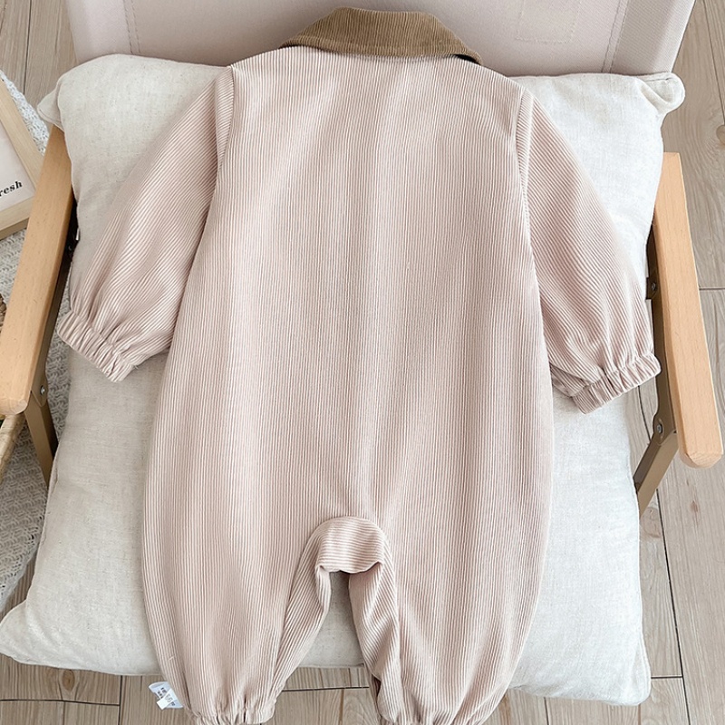 Baby Boy Casual Korean Style Long Sleeve Romper