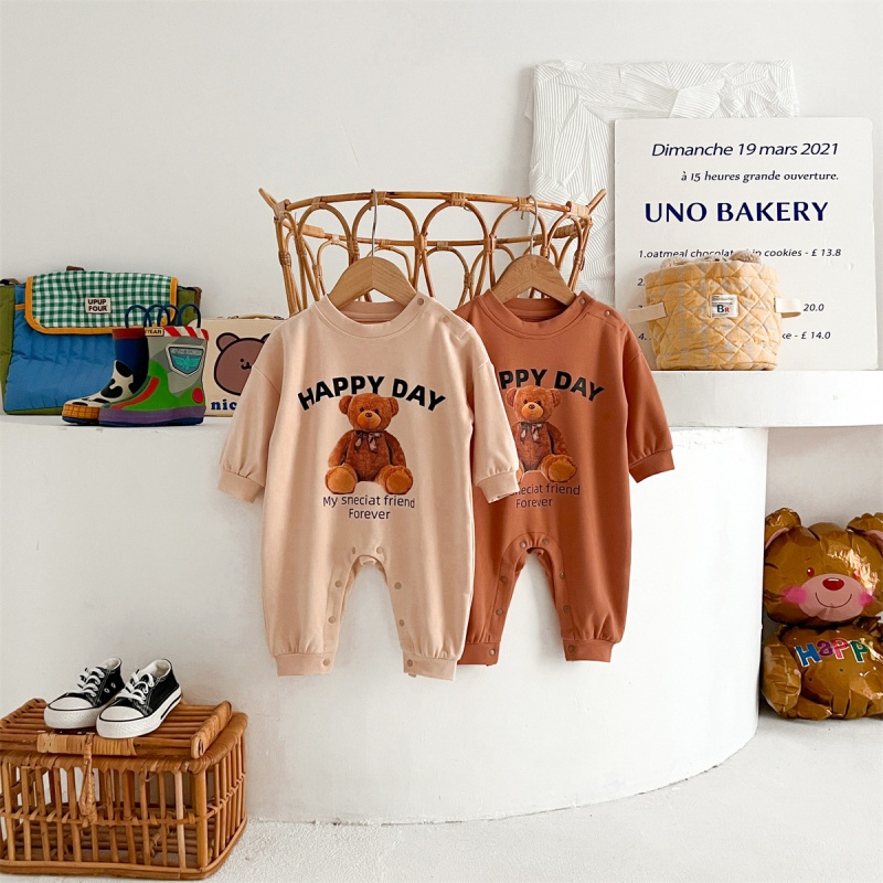 Baby Cute Bear Casual Romper