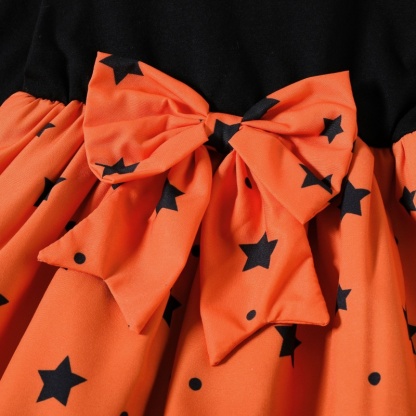Baby Girl Bow Long Sleeve Princess Dress