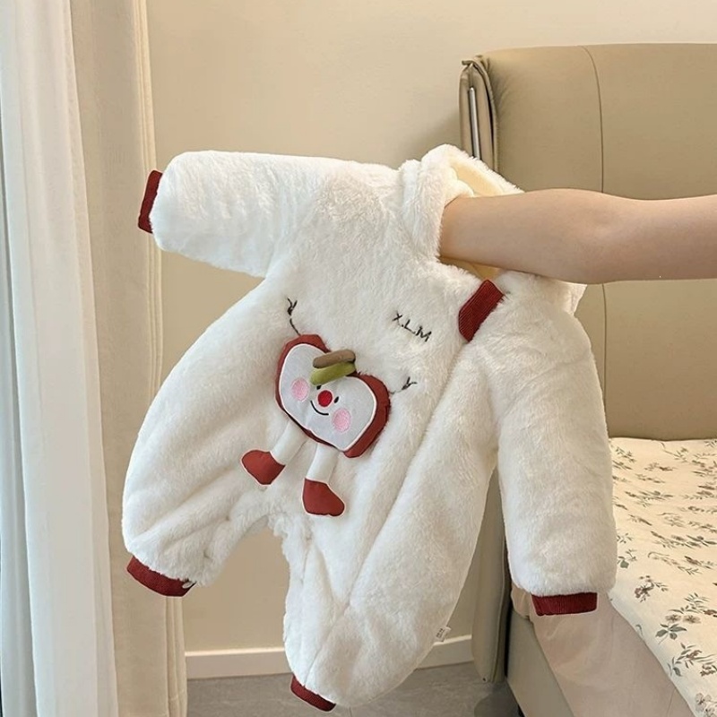 Baby Unisex Zip Warm Romper