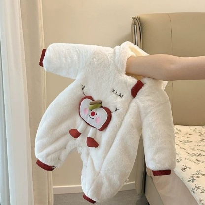 Baby Unisex Zip Warm Romper
