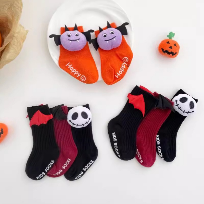 Halloween Cartoon Non Slip Baby Socks