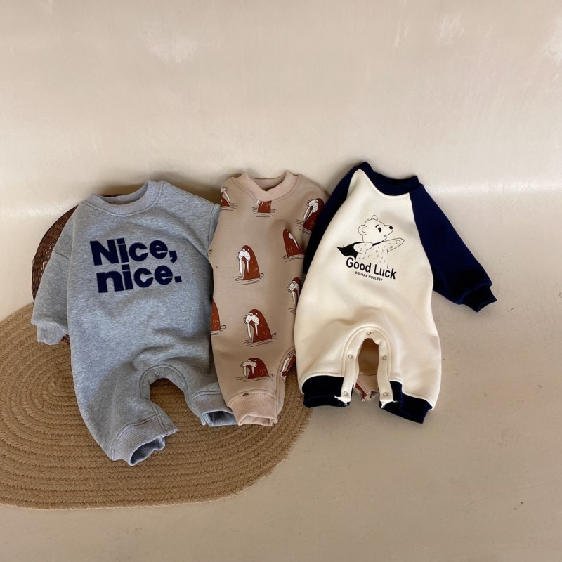 Baby Boy Cartoon Loose Fit Romper Jumpsuit