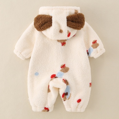 Baby Padded Hooded Romper