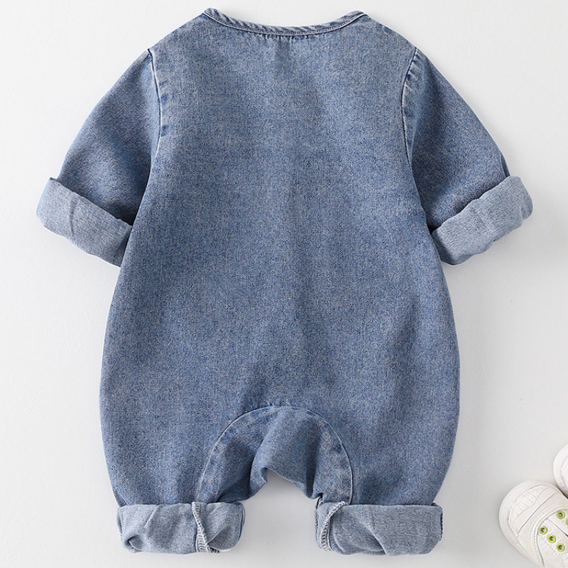 Baby Boy Korean Style Long Sleeve Romper