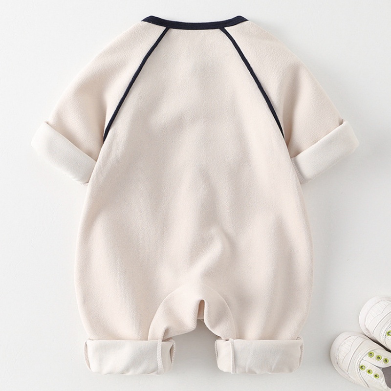 Baby Boy Korean Style Long Sleeve Romper