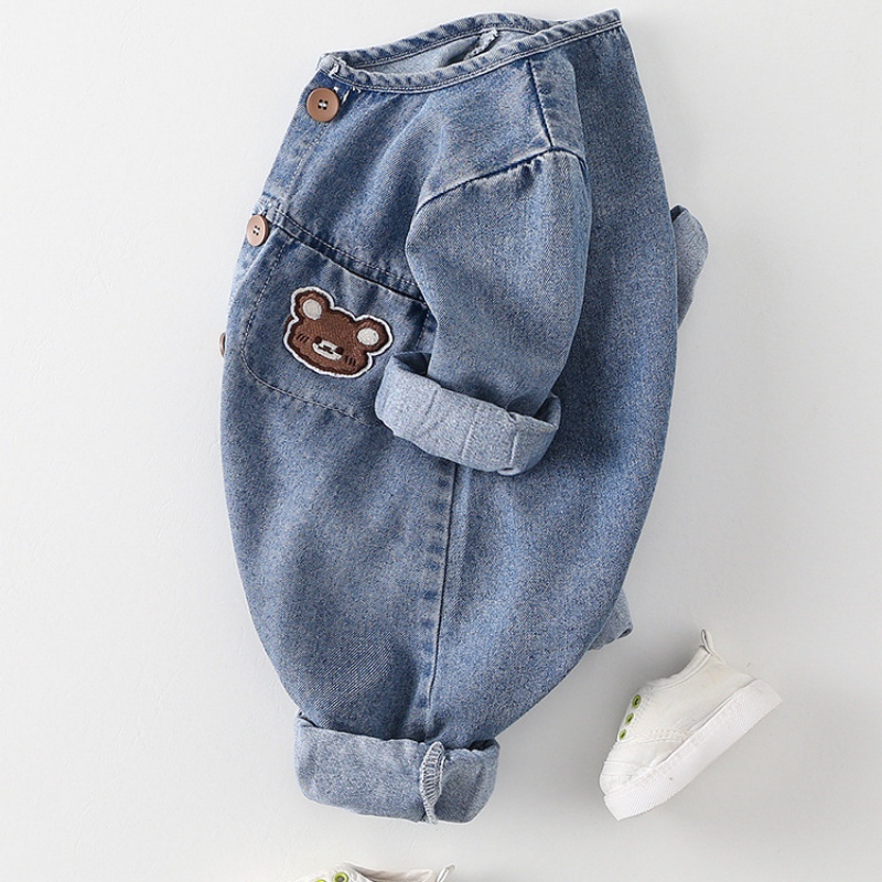 Baby Boy Korean Style Long Sleeve Romper