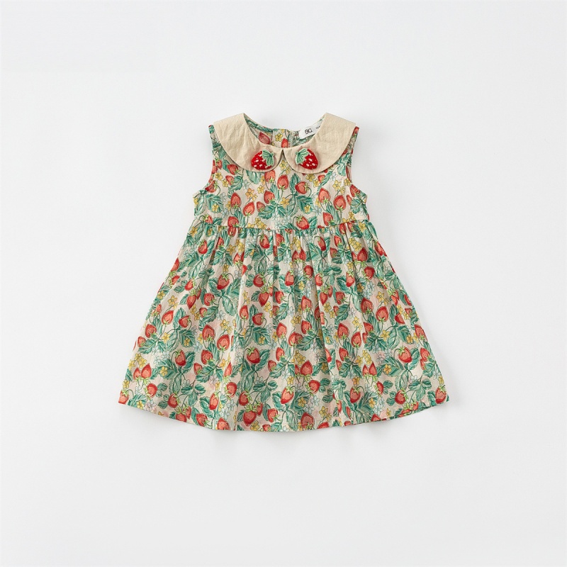 Baby Girl Floral Sleeveless Dress