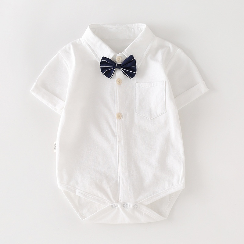 Baby Boy Short Sleeve Romper
