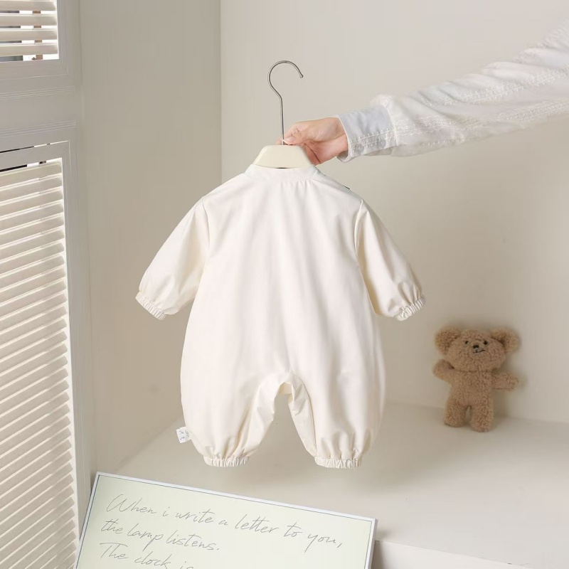 Baby Unisex Cute Cat Hoodie Long Sleeve Romper