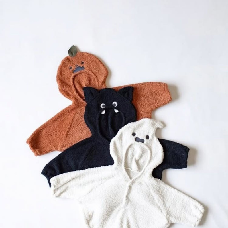 Halloween Plush Hooded Baby Cape Coat