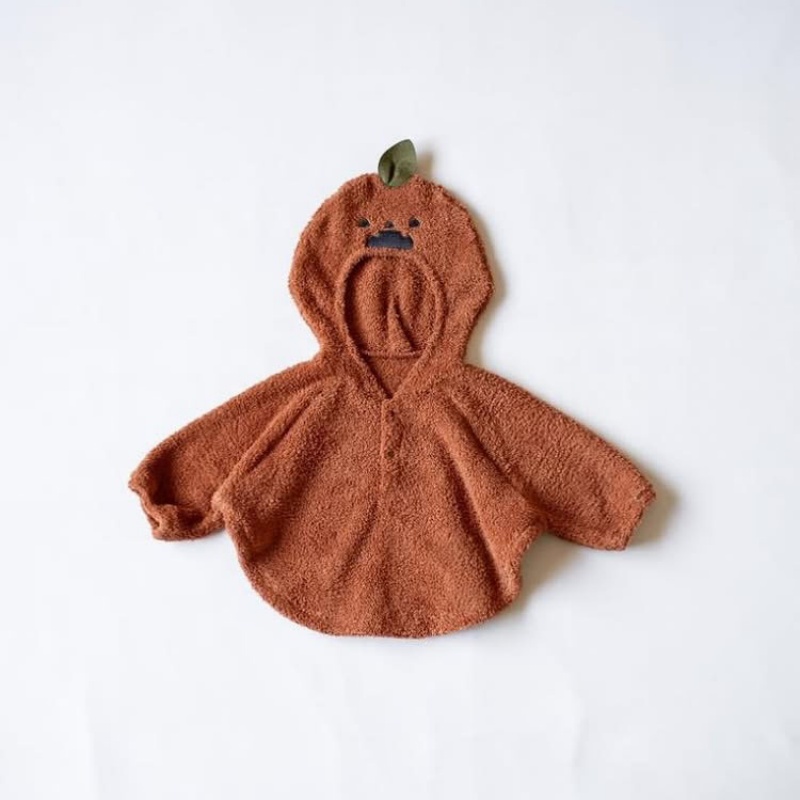 Halloween Plush Hooded Baby Cape Coat
