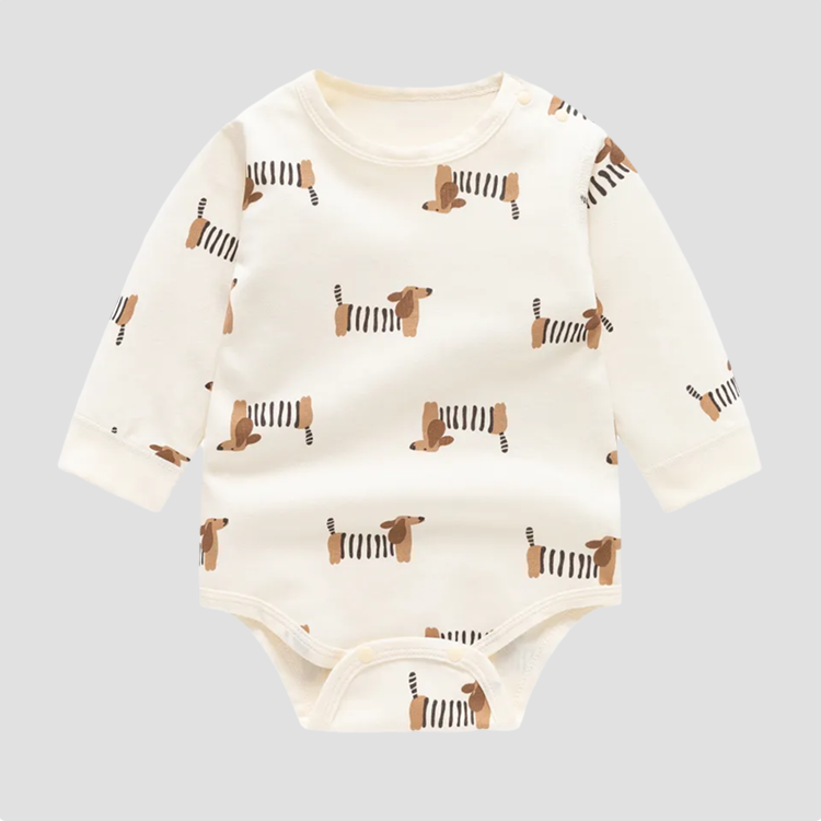 Baby Cute Puppy Bodysuit