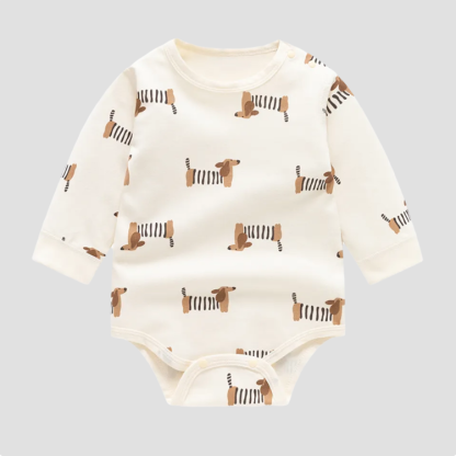 Baby Cute Puppy Bodysuit