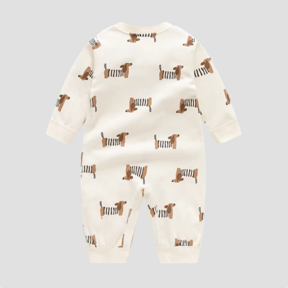 Baby Cute Puppy Romper
