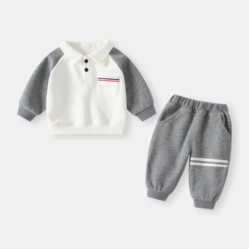 Baby Boy Sweatshirt and Sweatpants Set