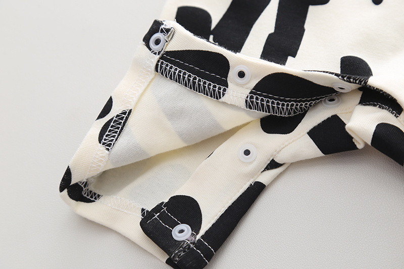Baby Boy/Girl Cow Printed Romper-kissminis