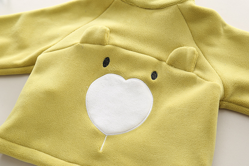 Baby Boy/Girl Cute Bear Design Three Piece Set-kissminis