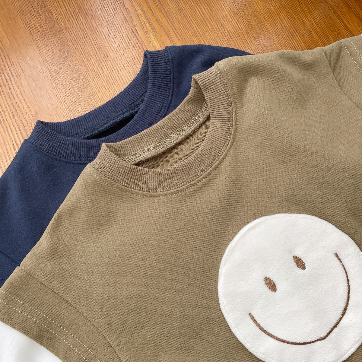 Smiley Face Pattern Simple treasure Romper -kissminis