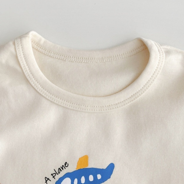 Baby Boy/Girl Printed Long Sleeve T-Shirt -kissminis