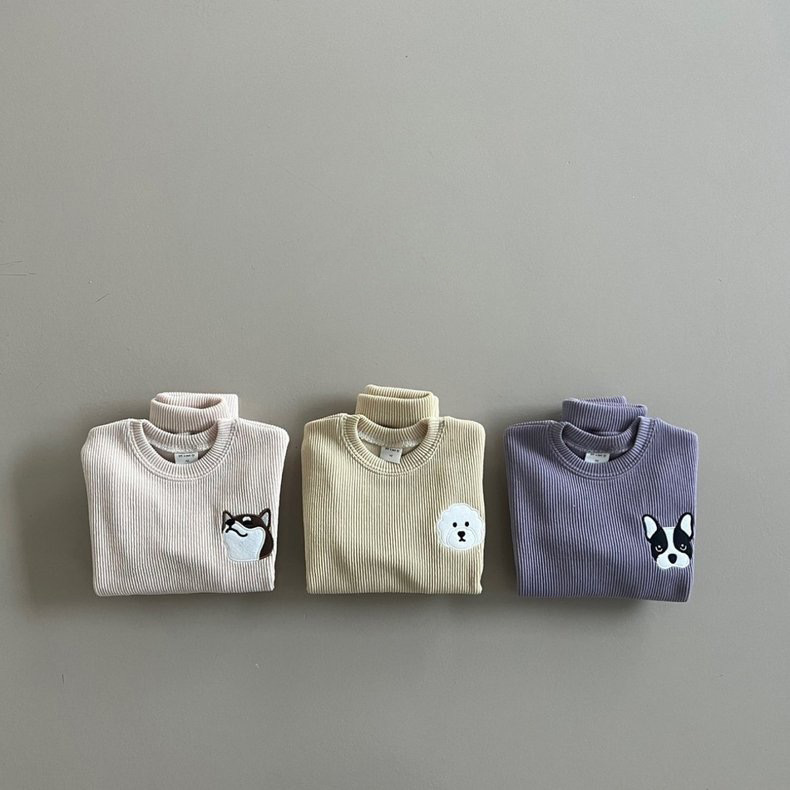 2pcs Toddler Boy/Girl Embroidered Animal Pattern T-Shirt and Pants Set-kissminis