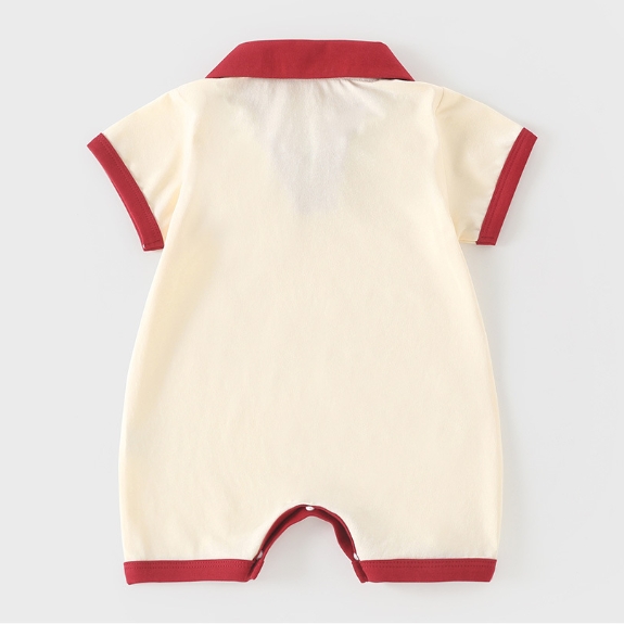 Baby Boy/Girl Soild Color Romper-kissminis