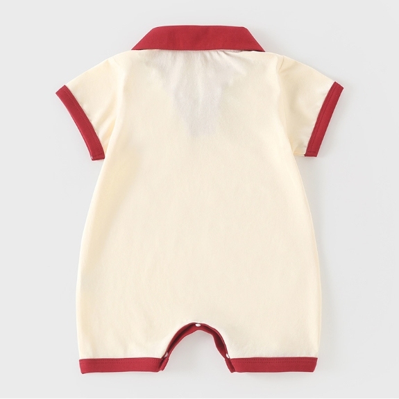 Baby Boy/Girl Soild Color Romper-kissminis