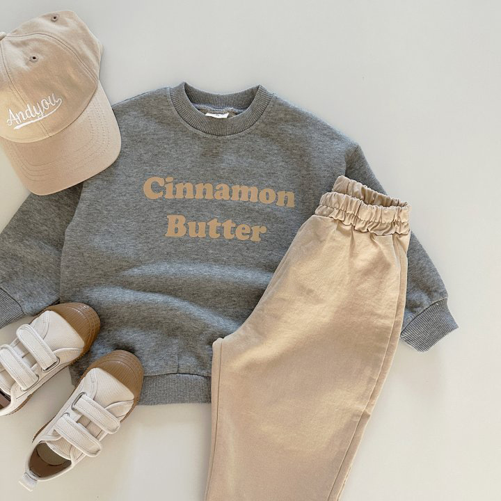 Toddler Boy/Girl Cinnamon Butter Print T-Shirt-kissminis