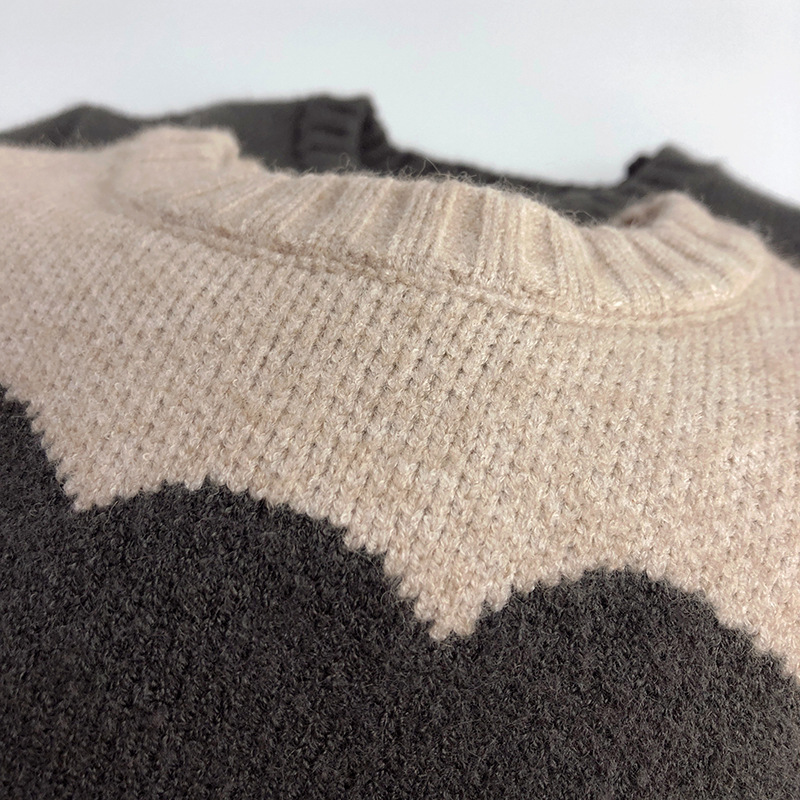 Baby Boy/Girl Bear Pattern Long Sleeve Pullover Sweater