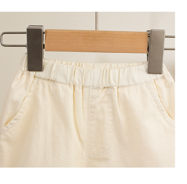 Tan and Cream Spaghetti-strap Ruffled Top and Shorts Sets