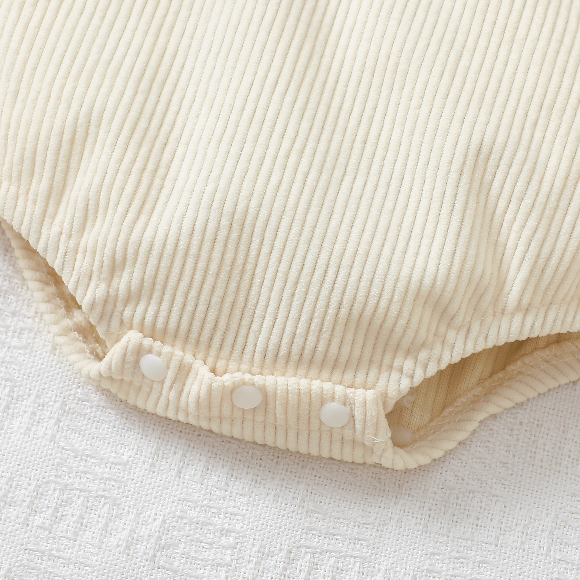 Baby Girl/Boy Corduroy Car Bodysuit