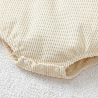 Baby Girl/Boy Corduroy Car Bodysuit
