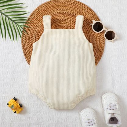 Baby Girl/Boy Corduroy Car Bodysuit
