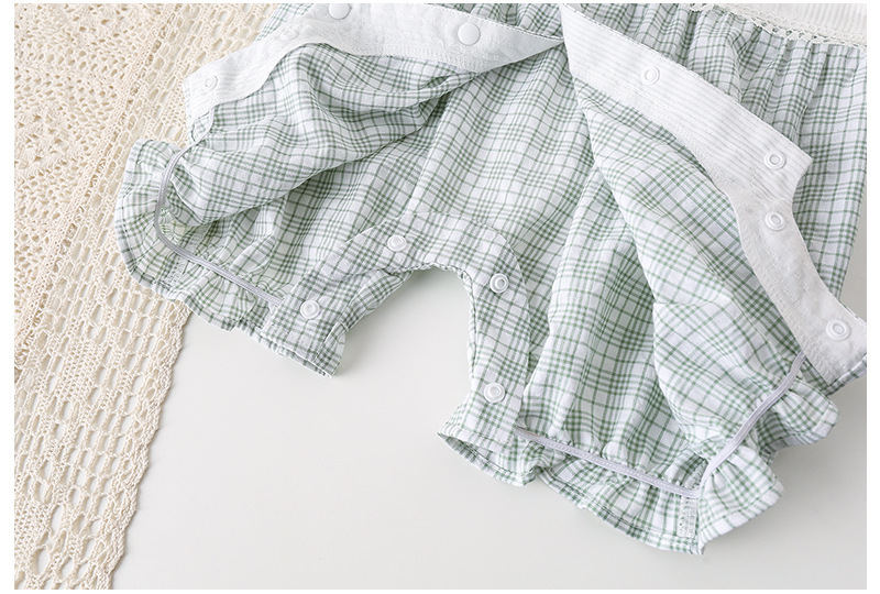 Baby Boy/Girl Bear stripe Summer Romper